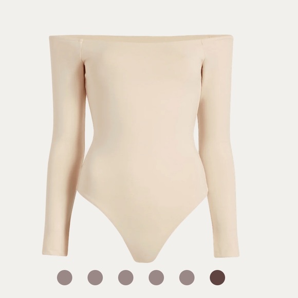 Nuuds Off the Shoulder Bodysuit - Picture 2 of 5